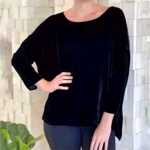 CP‎ Shades Sibella Velvet Silk Blend Tunic